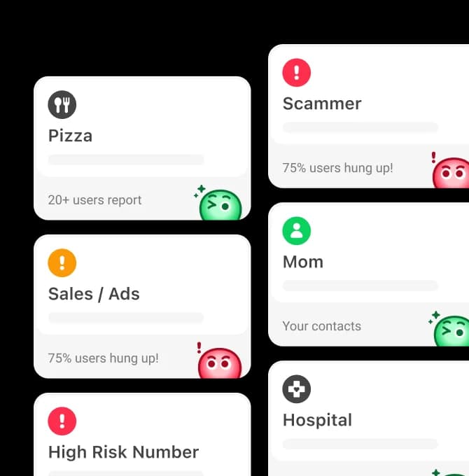 Caller ID feature in Whoscall app
