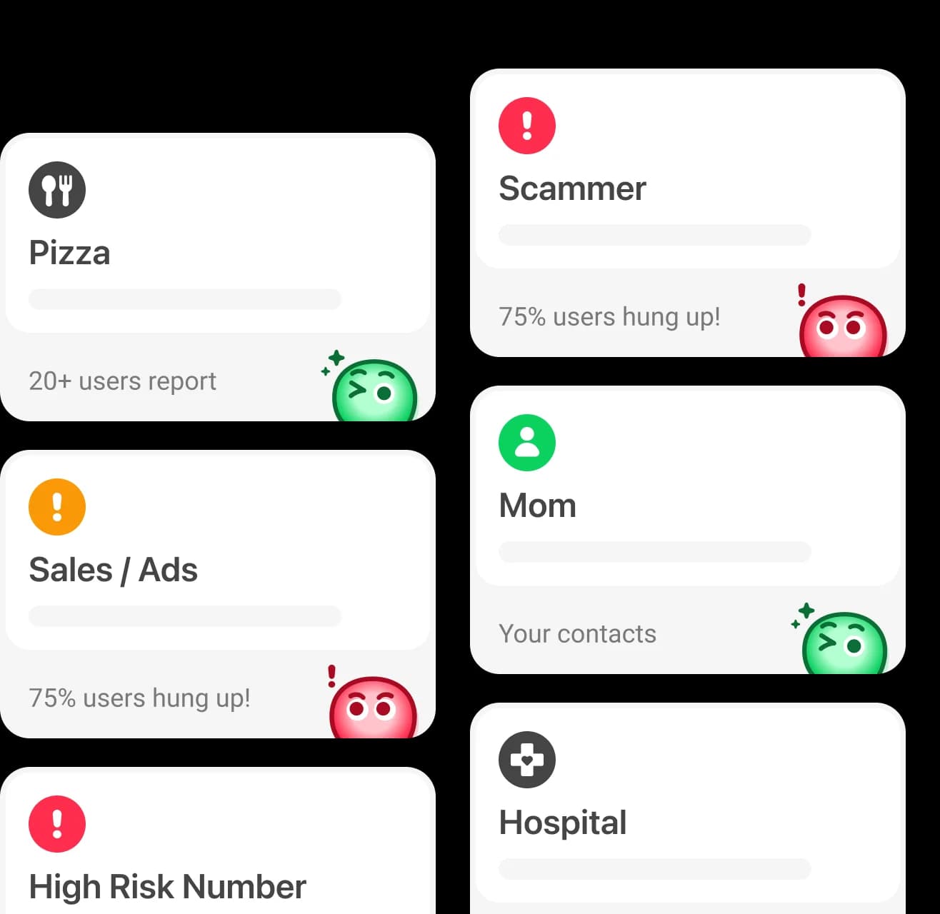 Caller ID feature in Whoscall app