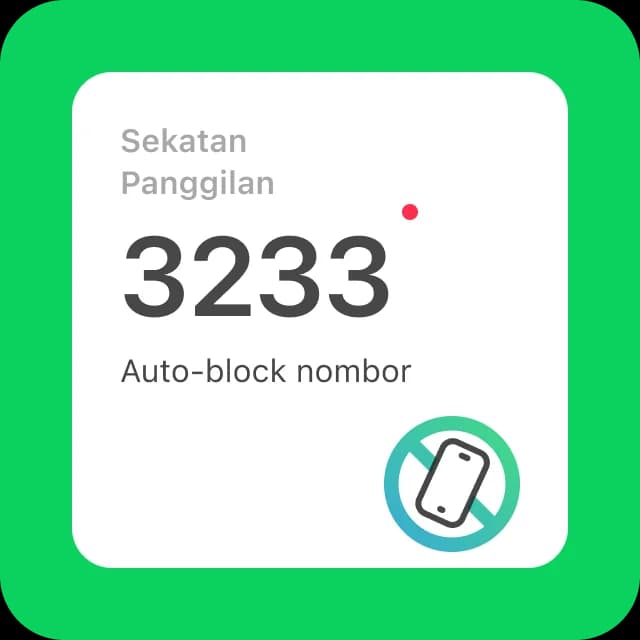 Sekat panggilan